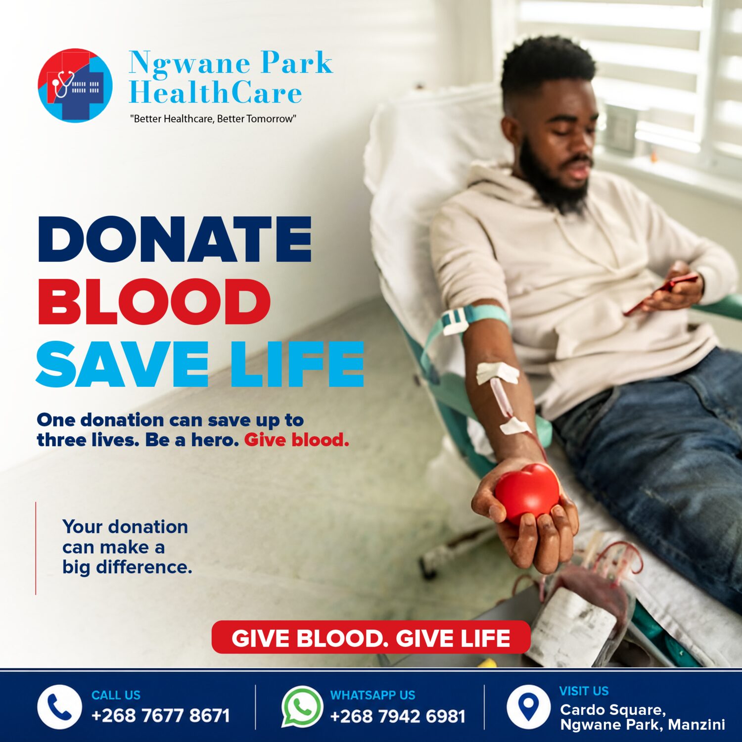 Blood donation drive