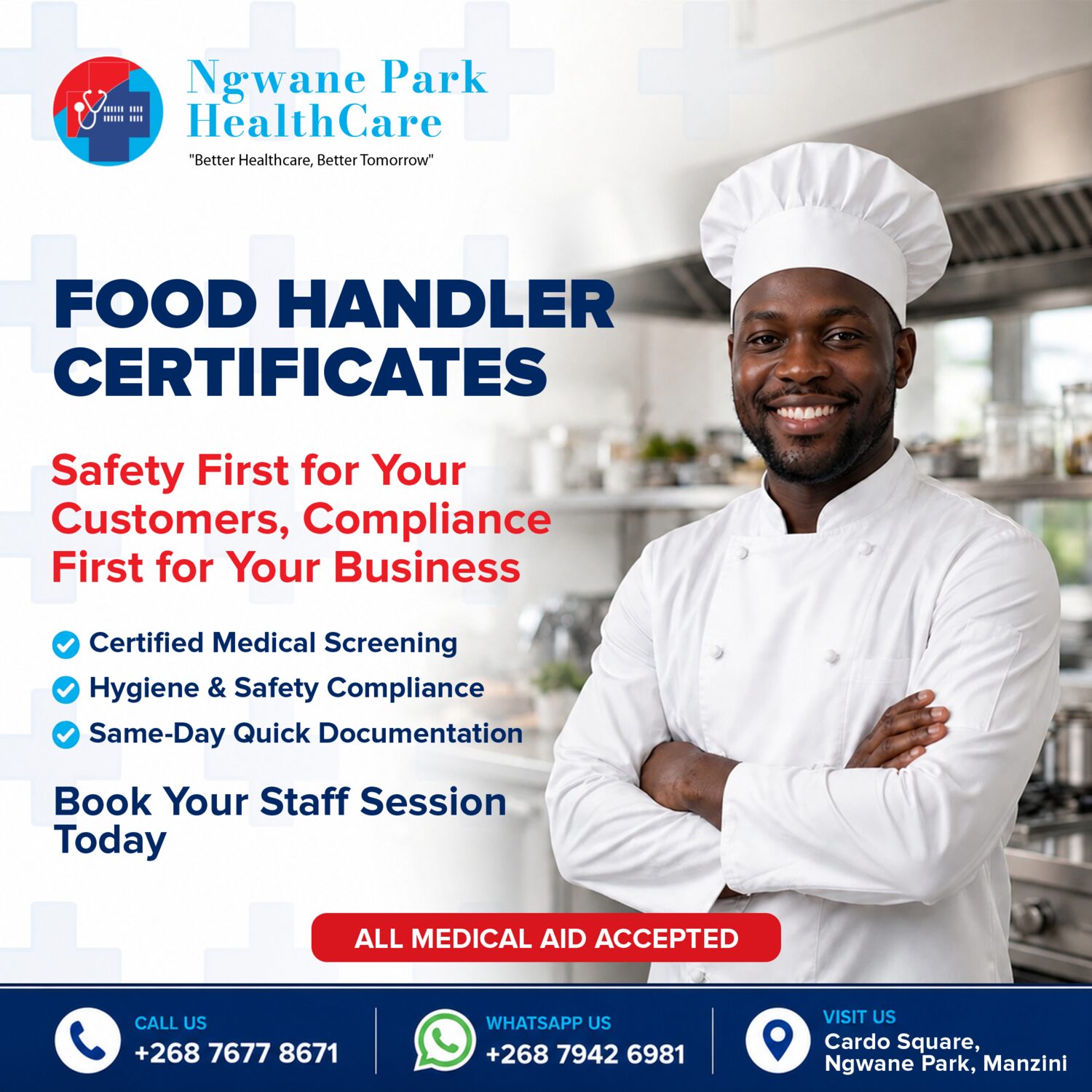 Food-handler medical certificates campaign