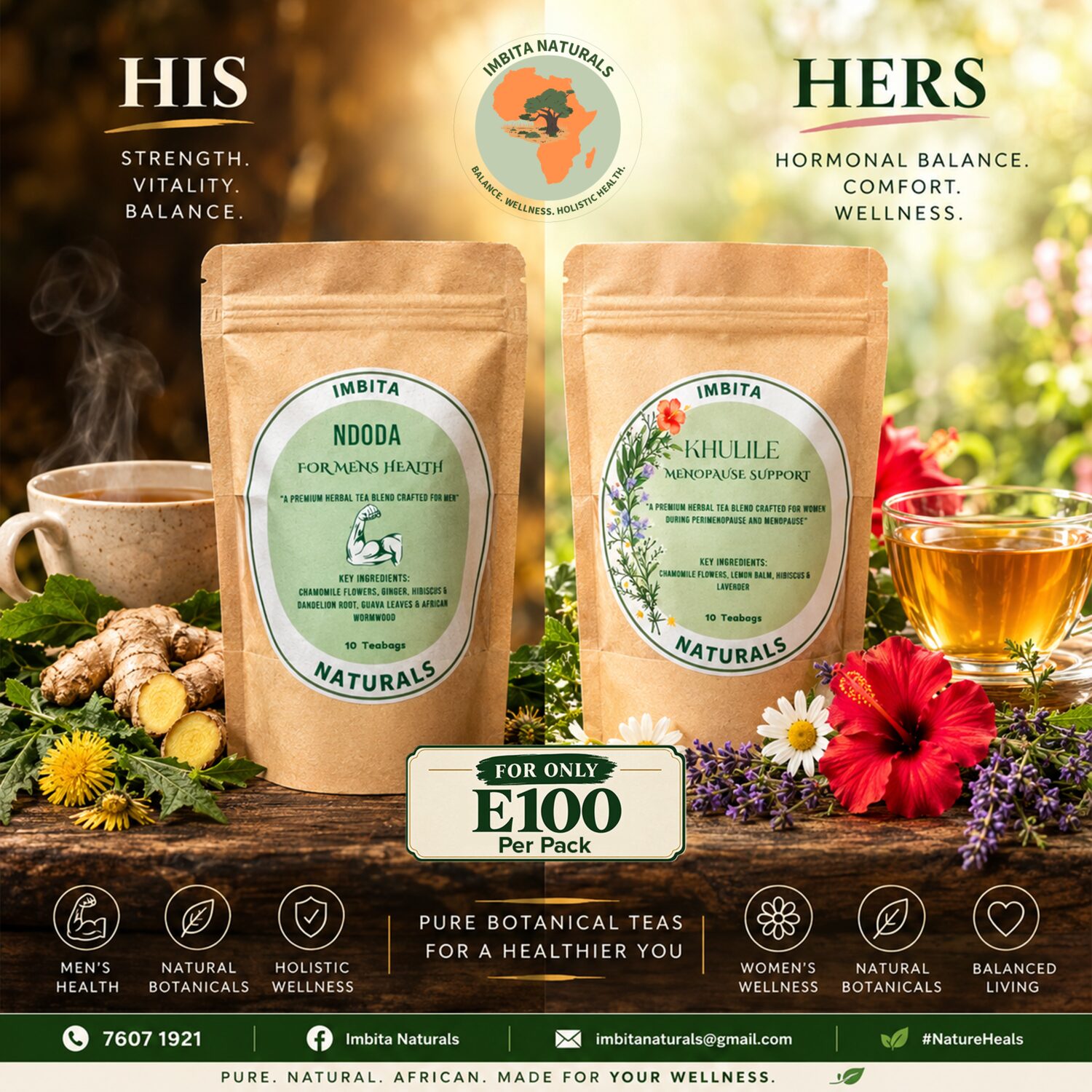 His and Hers tea range